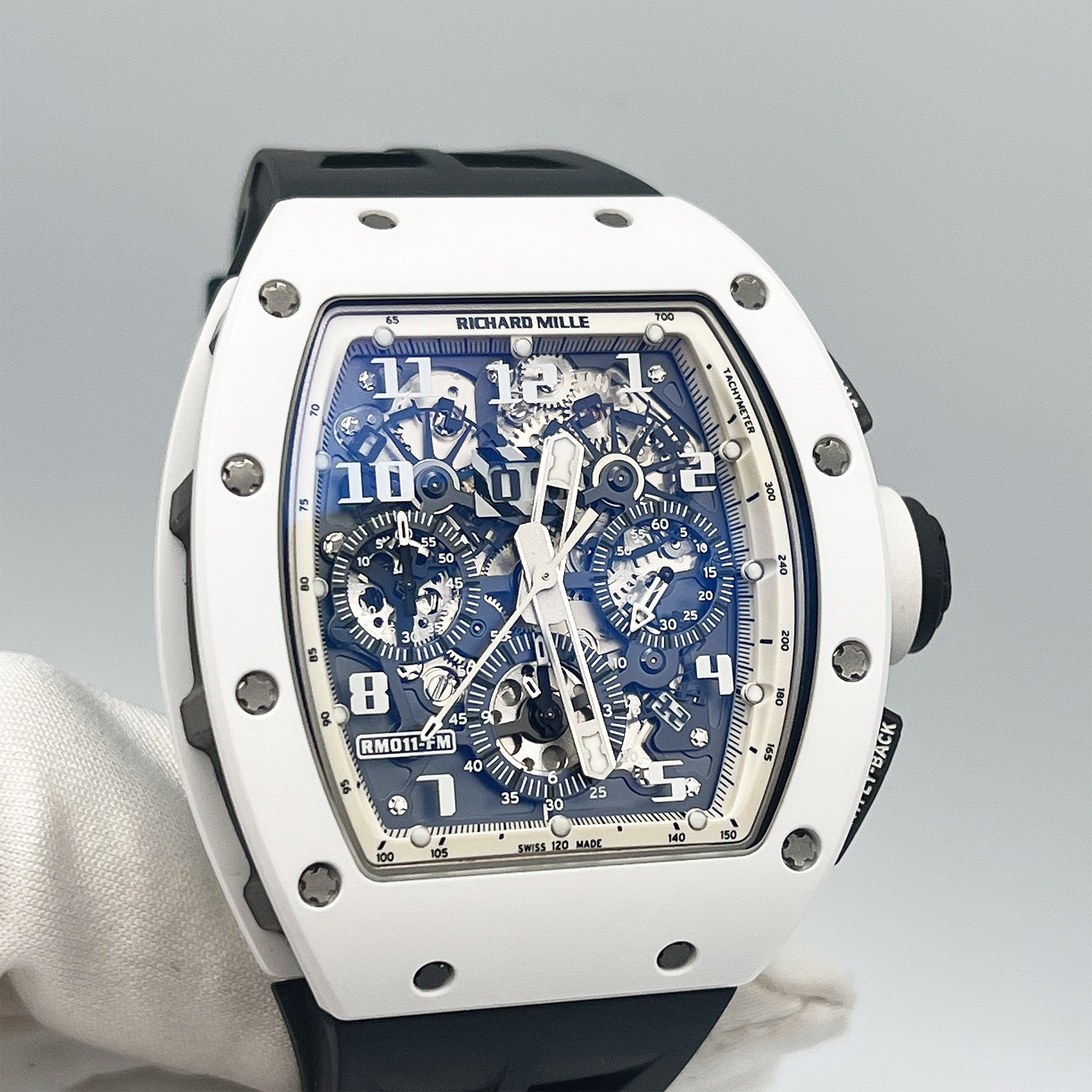 Richard Mille RM 011 FM 'White Ghost' White Ceramic Limited Edition
