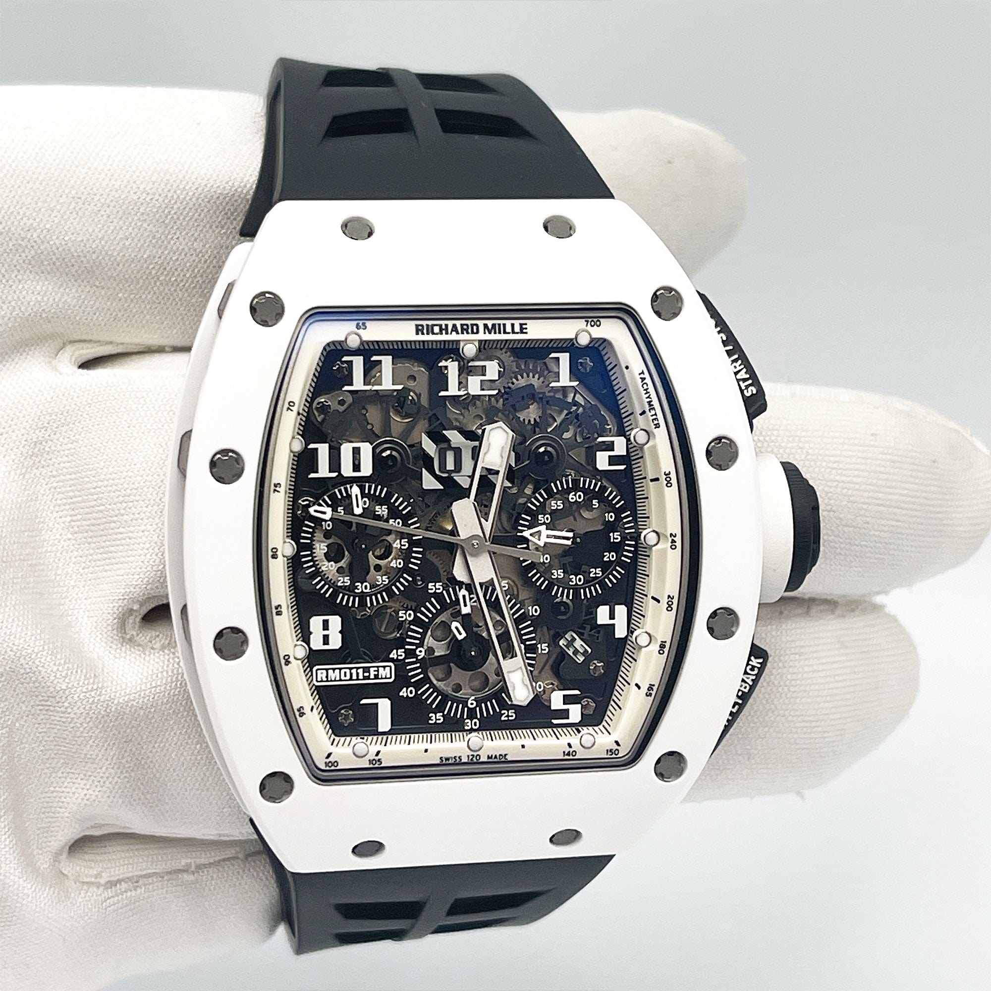 Richard Mille RM 011 FM 'White Ghost' White Ceramic Limited Edition