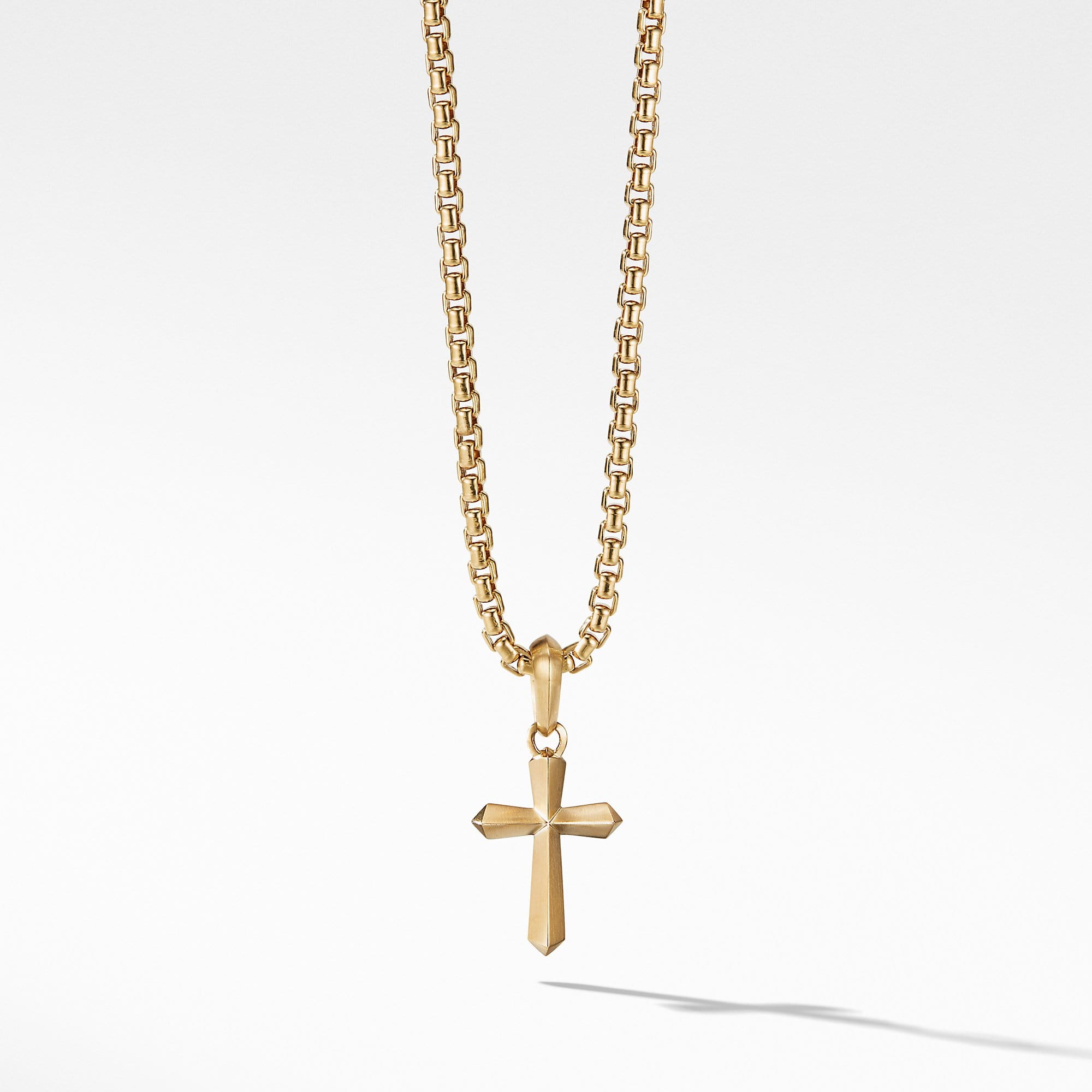 Roman Cross Amulet in 18K Gold
