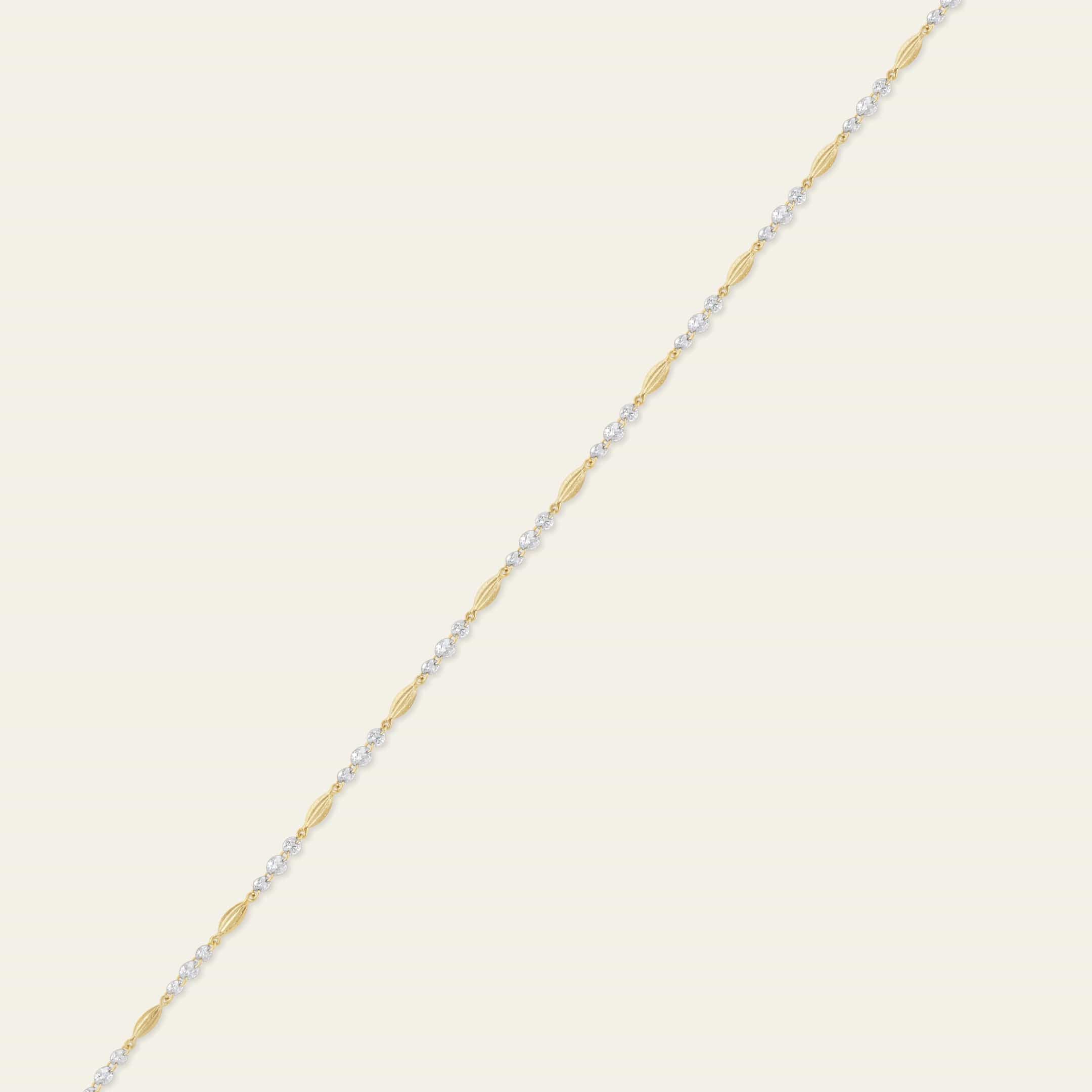Rose-Cut Diamond Necklace