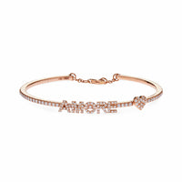 Rose Gold Diamond 'Amore' Bracelet