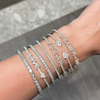 Rose Gold Diamond 'Dreamer' Bracelet