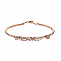 Rose Gold Diamond 'Dreamer' Bracelet
