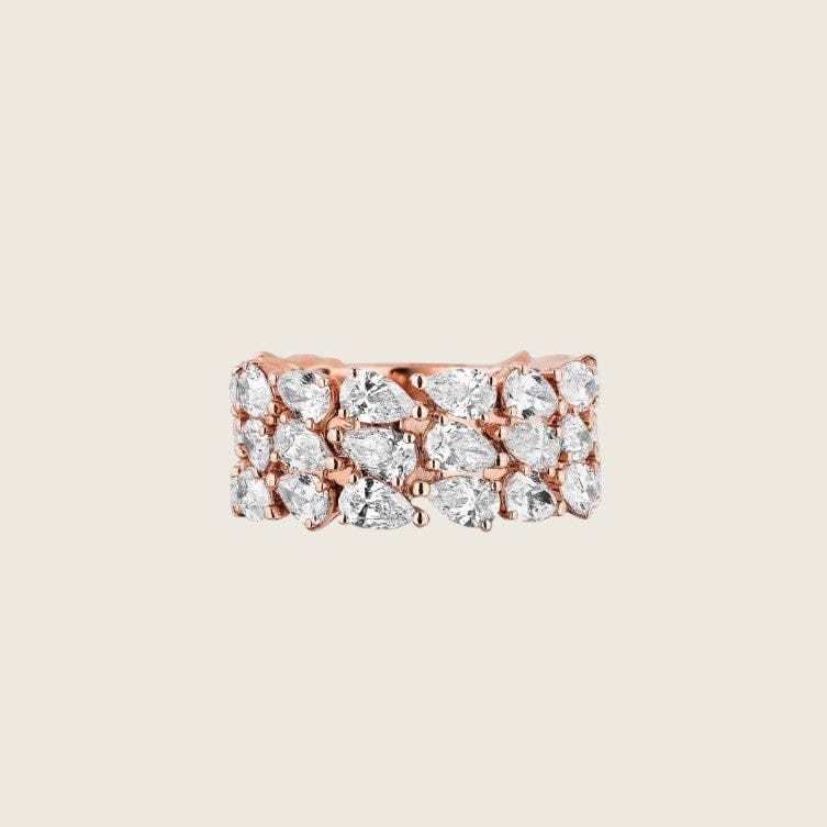 Rose Gold Diamond Eternity Band
