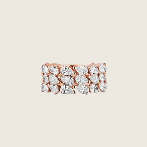 Rose Gold Diamond Eternity Band