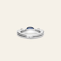Sapphire and Diamond Ring