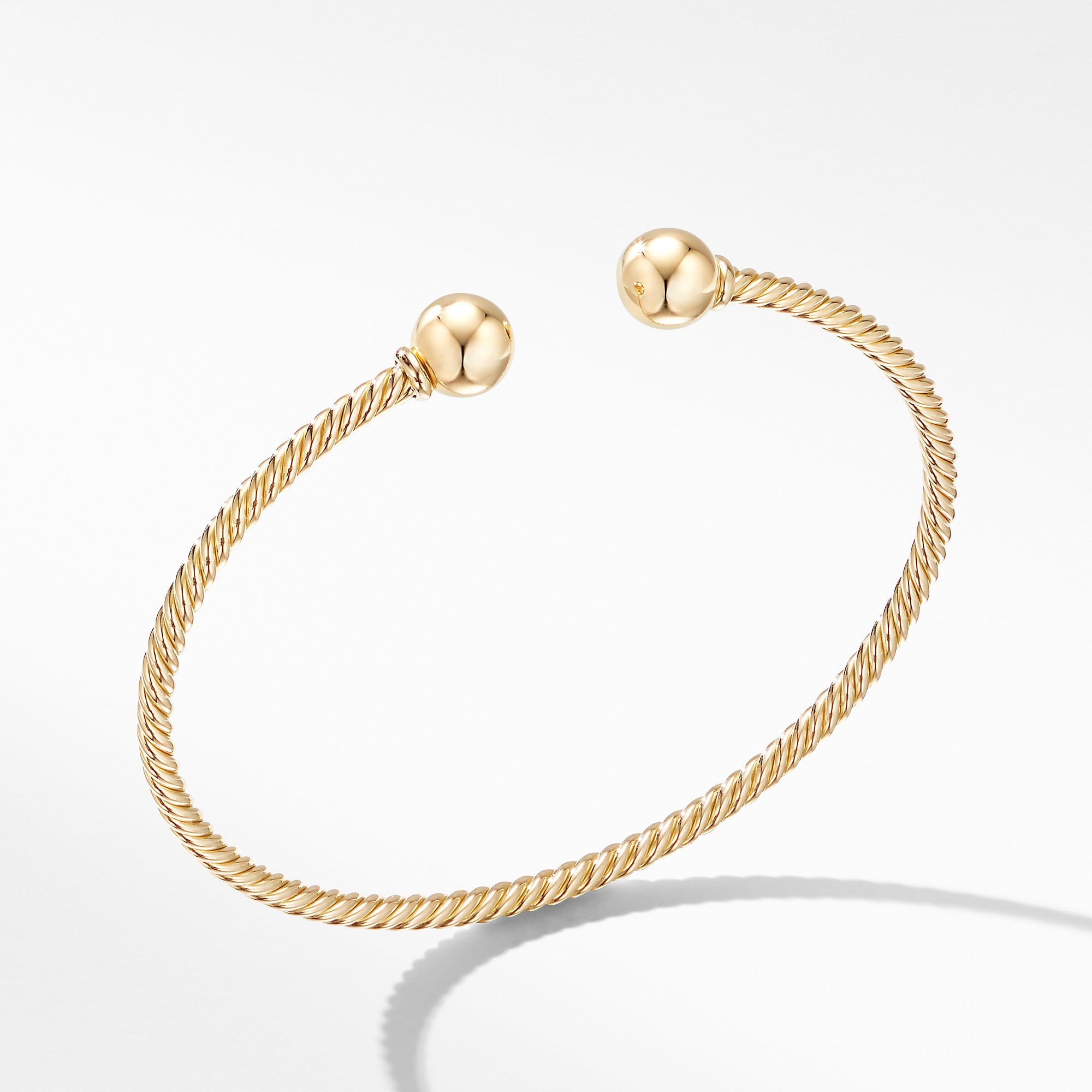 Solari Bracelet in 18K Yellow Gold with Gold Domes