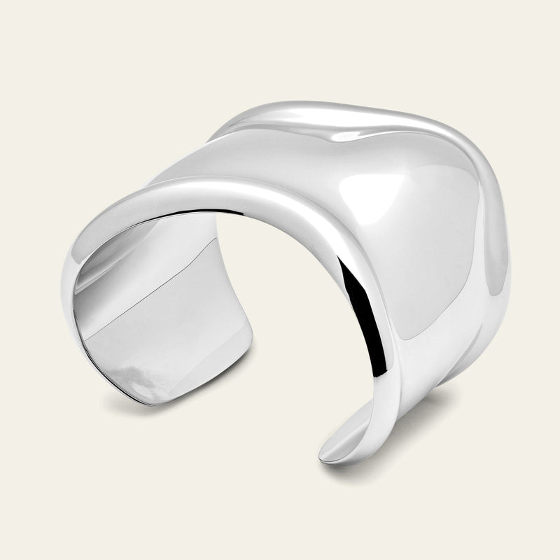Sterling Silver Tiffany & Co. Bone Cuff by Elsa Peretti