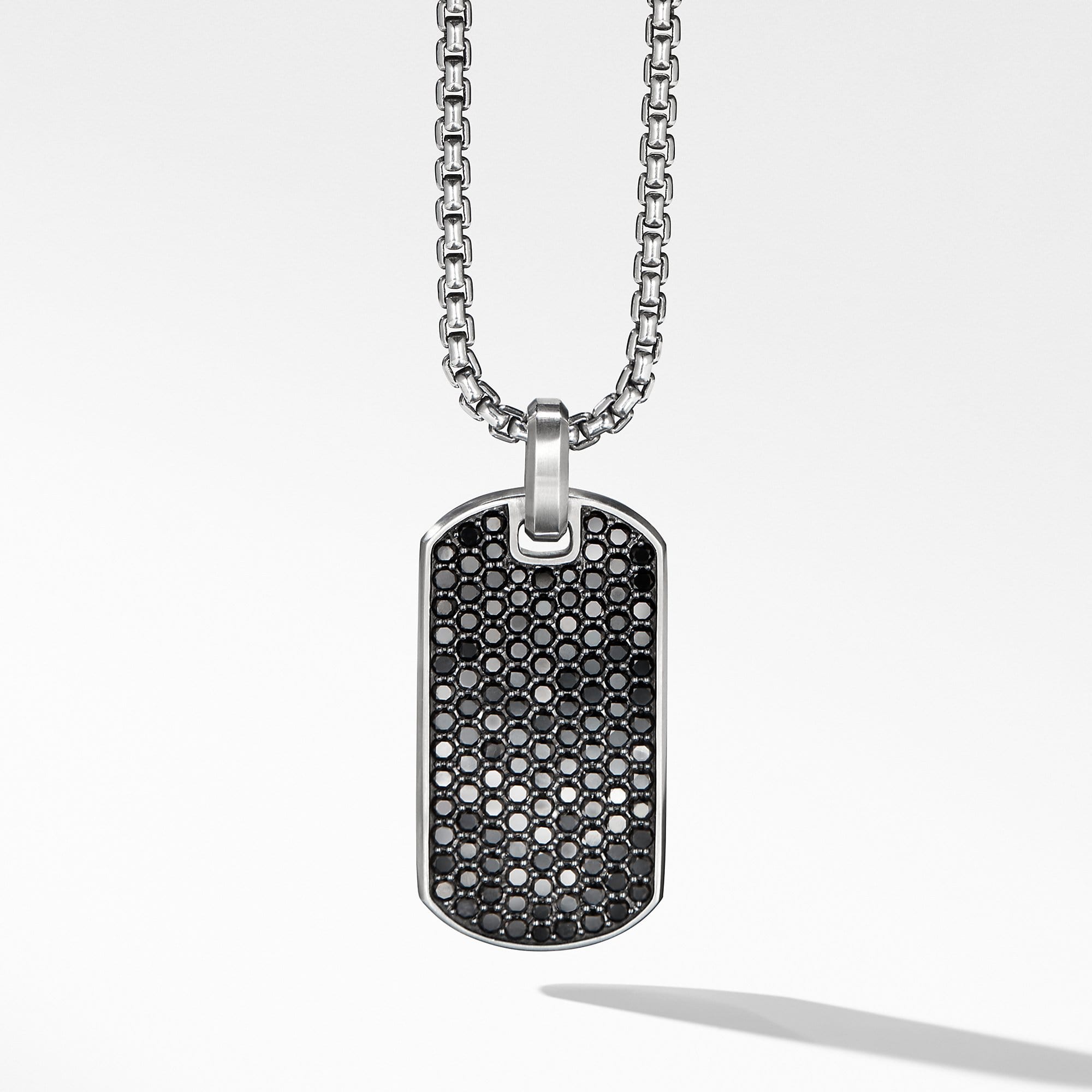 Streamline Tag with Black Diamonds