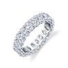 Oval Cut Diamond Eternity Band