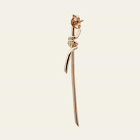 Tiffany & Co. Knot Drop Earrings in Rose Gold with Diamonds 69526128