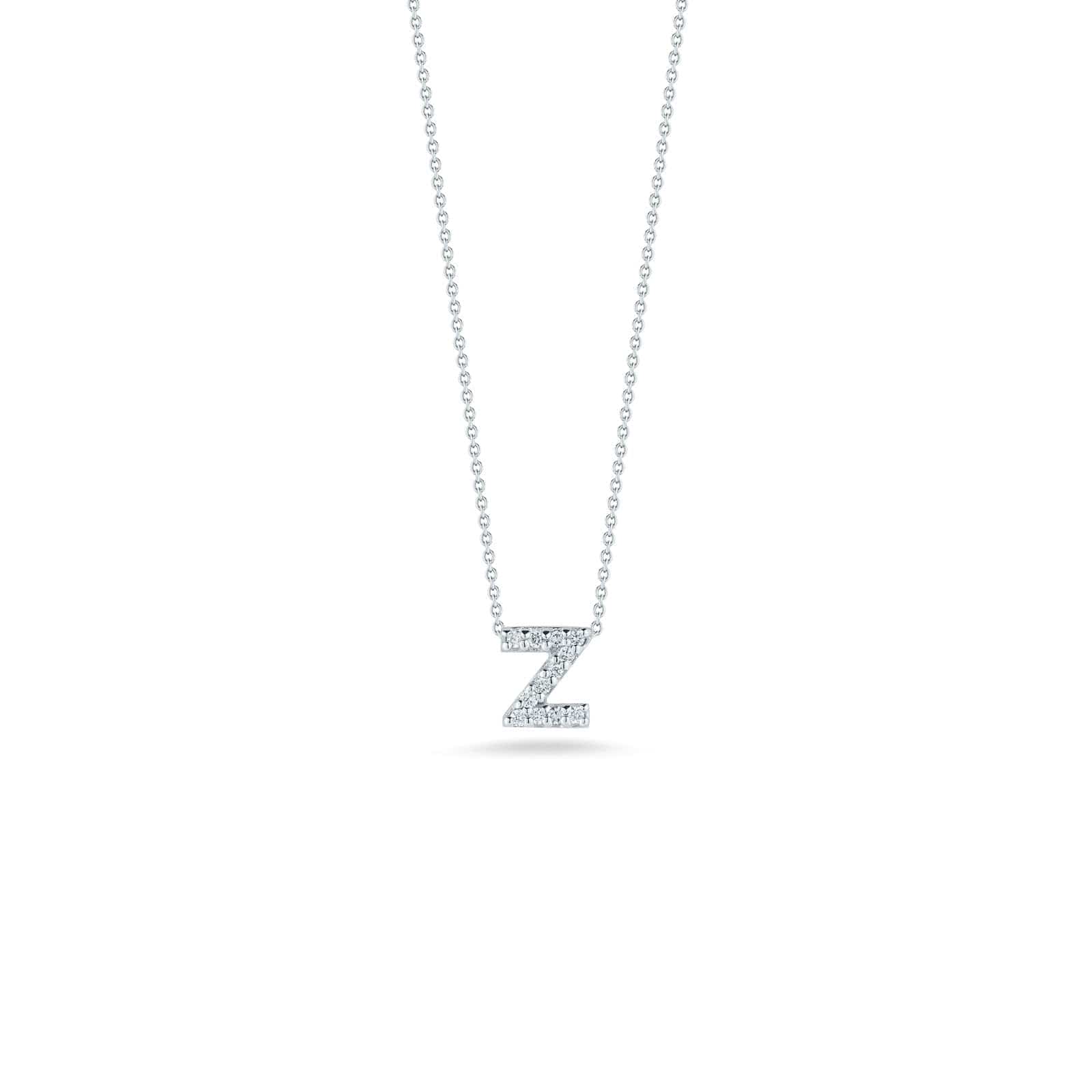 Tiny Treasures Initial Pendant - Roberto Coin- Golden Jewelry Watches Certified Diamonds