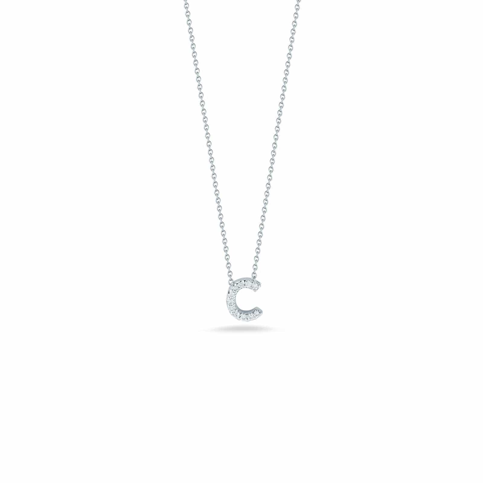 Tiny Treasures Initial Pendant - Roberto Coin- Golden Jewelry Watches Certified Diamonds