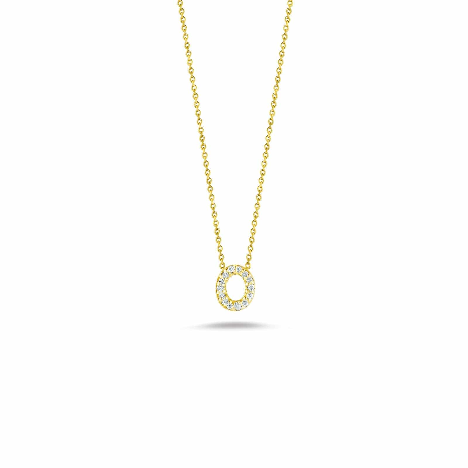 Tiny Treasures Initial Pendant - Roberto Coin- Golden Jewelry Watches Certified Diamonds