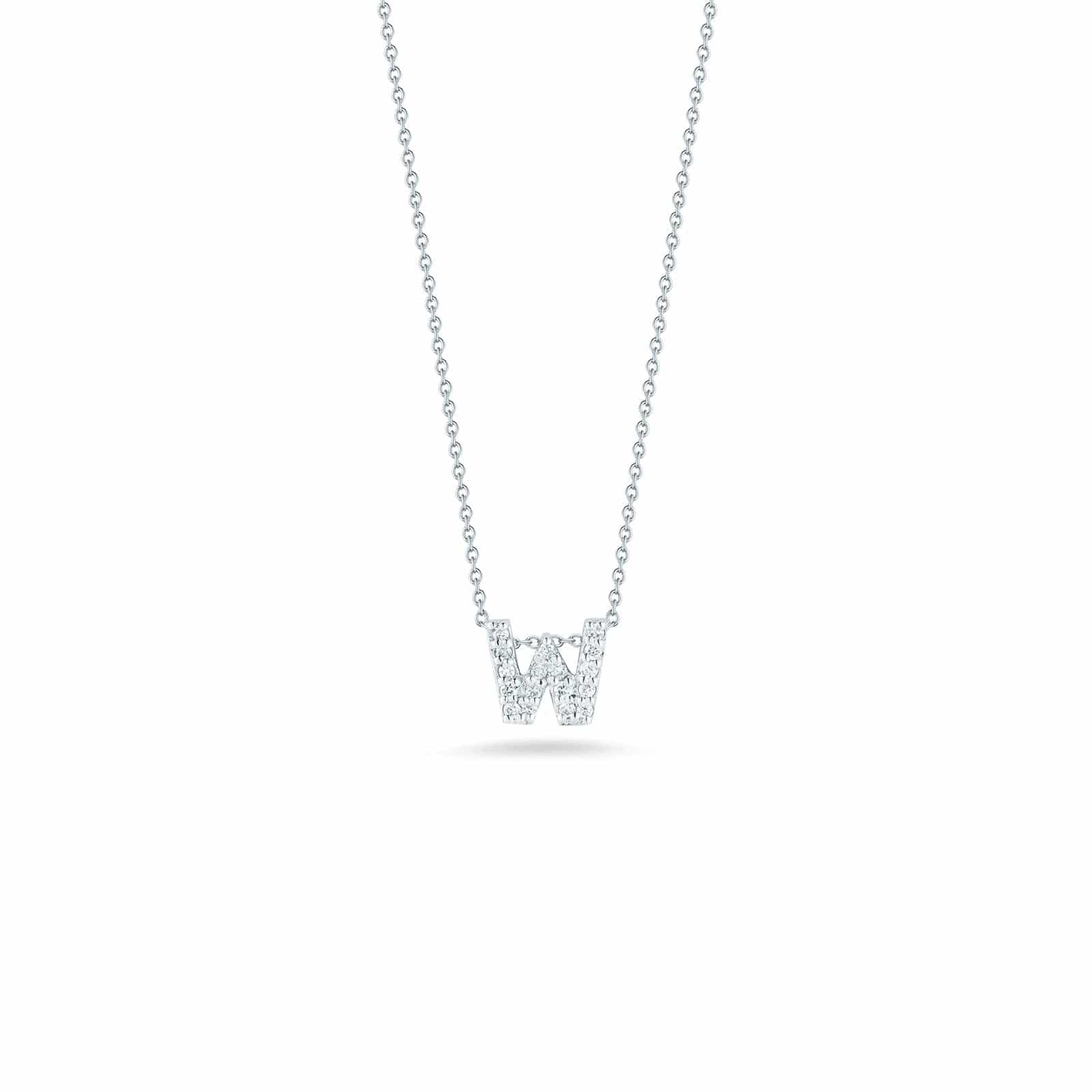 Tiny Treasures Initial Pendant - Roberto Coin- Golden Jewelry Watches Certified Diamonds