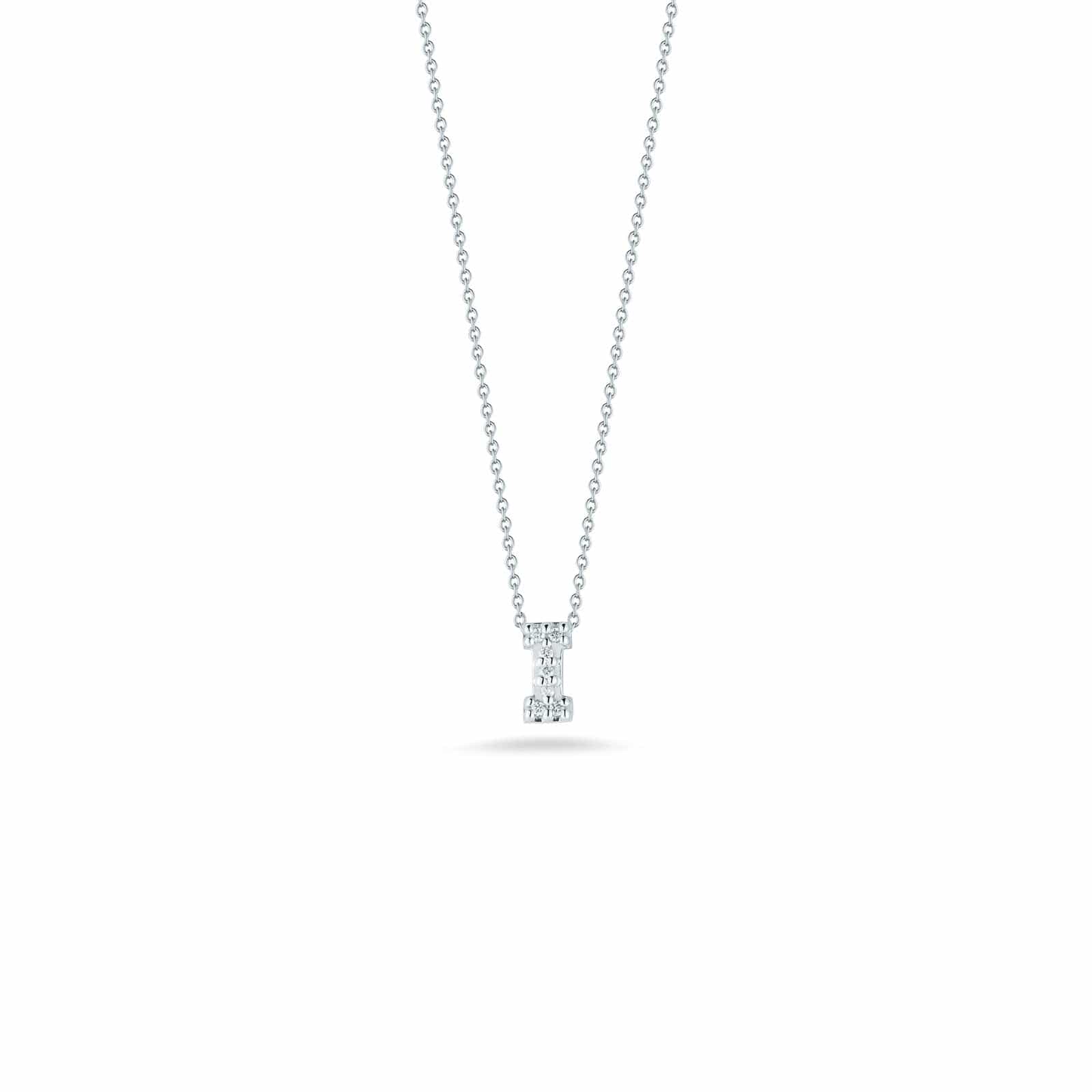 Tiny Treasures Initial Pendant - Roberto Coin- Golden Jewelry Watches Certified Diamonds