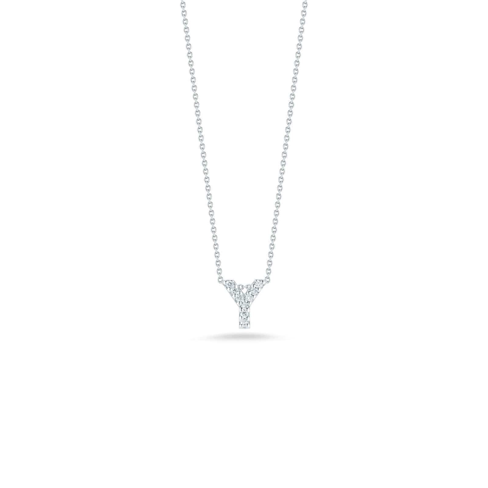 Tiny Treasures Initial Pendant - Roberto Coin- Golden Jewelry Watches Certified Diamonds