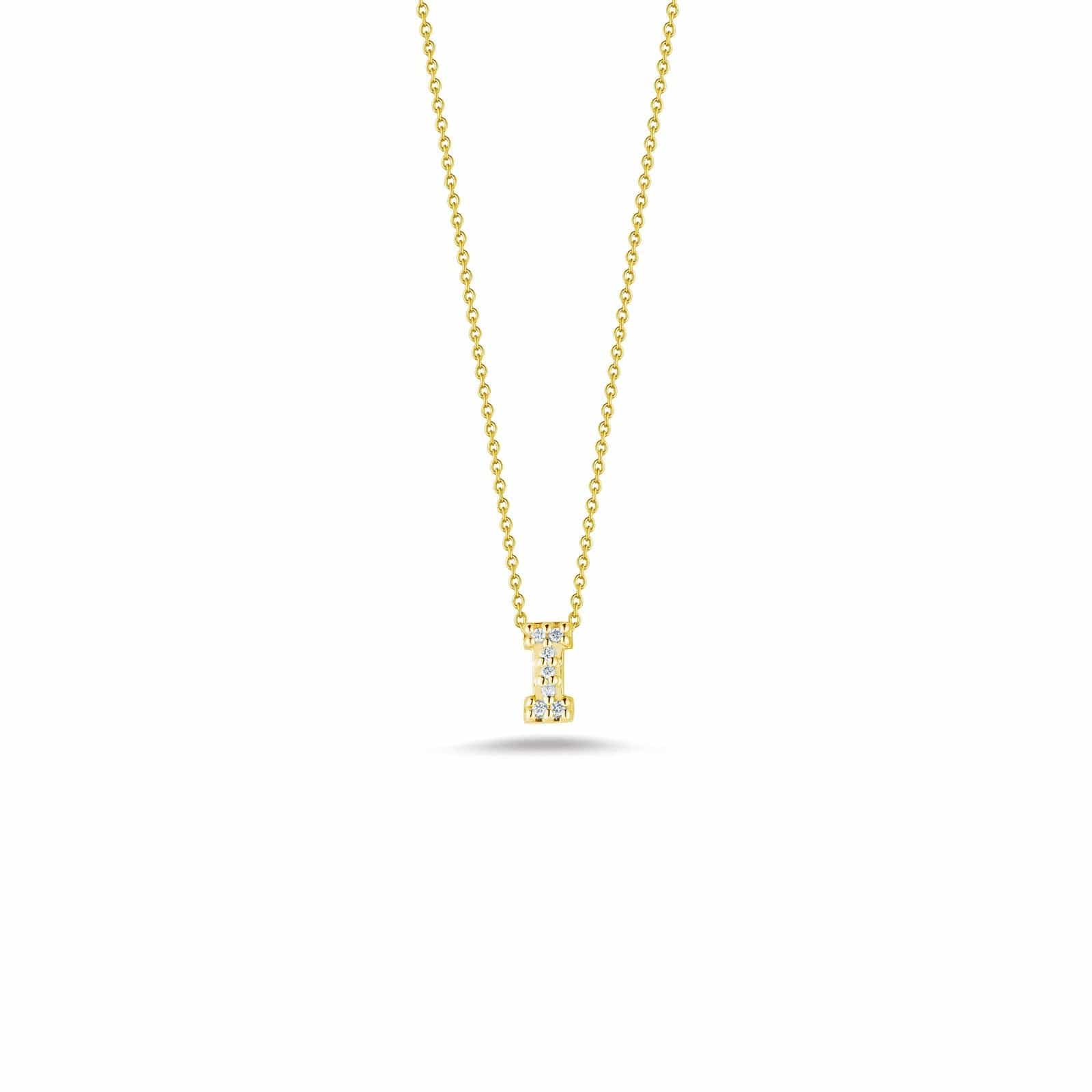 Tiny Treasures Initial Pendant - Roberto Coin- Golden Jewelry Watches Certified Diamonds