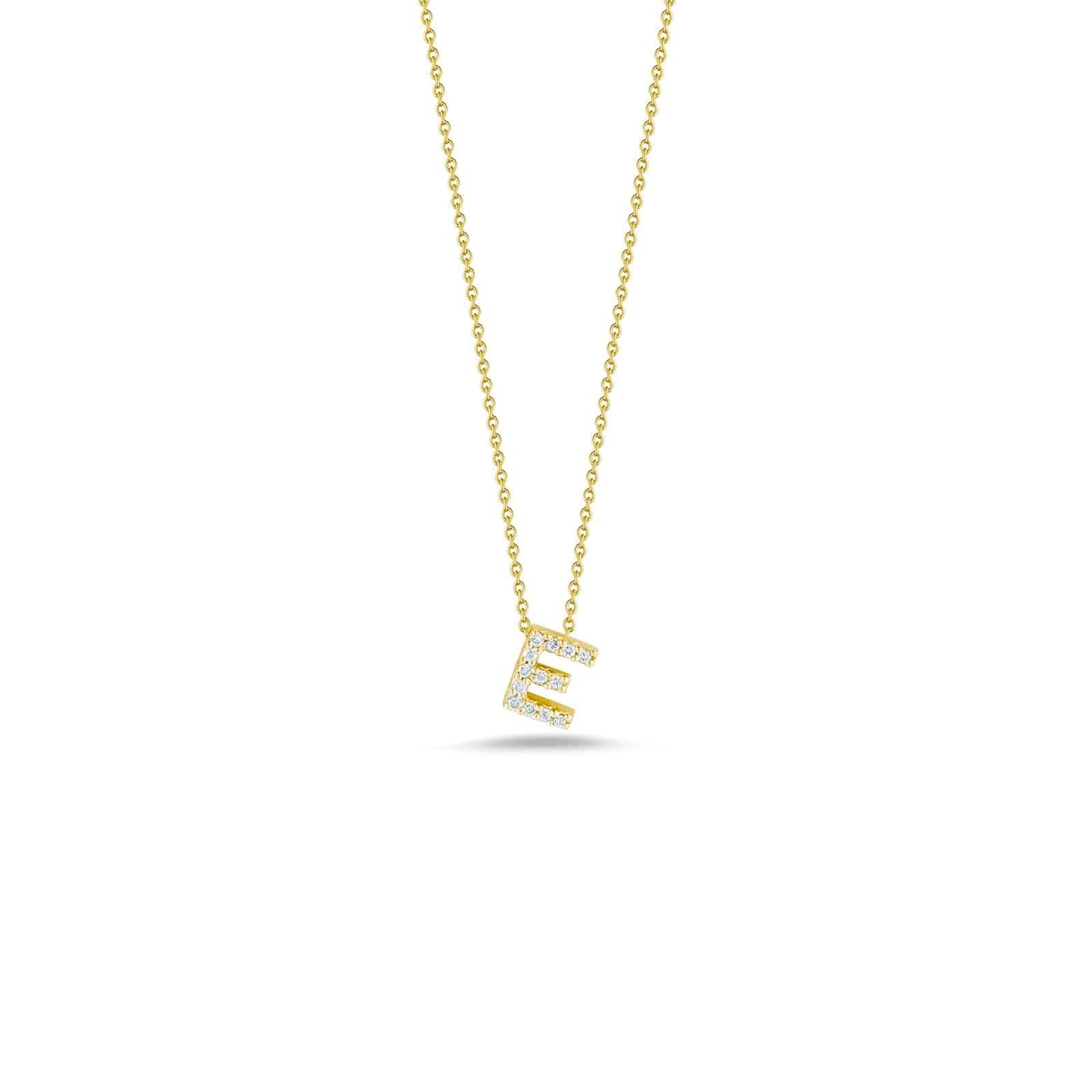 Tiny Treasures Initial Pendant - Roberto Coin- Golden Jewelry Watches Certified Diamonds