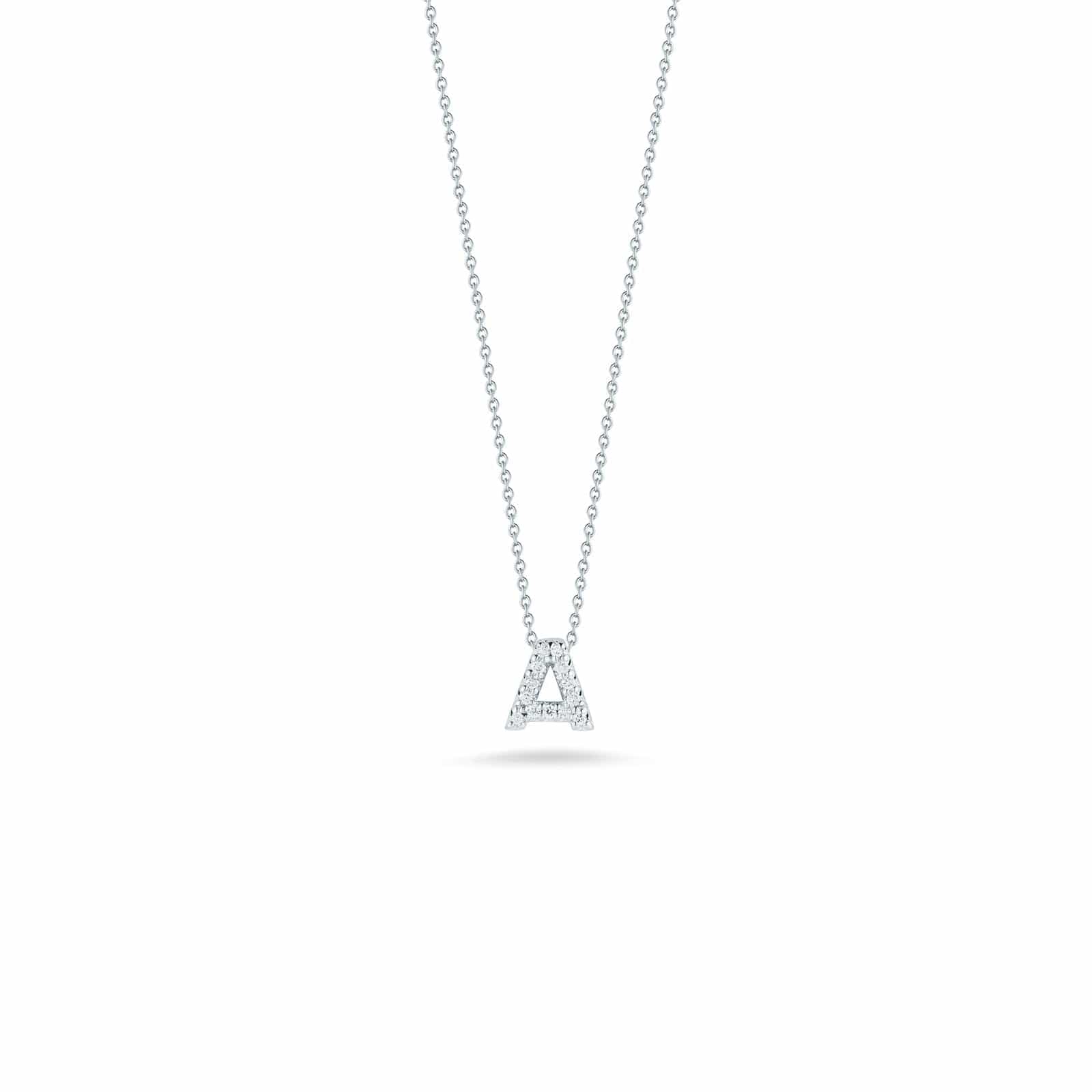 Tiny Treasures Initial Pendant - Roberto Coin- Golden Jewelry Watches Certified Diamonds