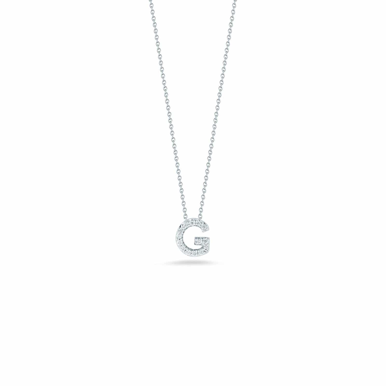 Tiny Treasures Initial Pendant - Roberto Coin- Golden Jewelry Watches Certified Diamonds