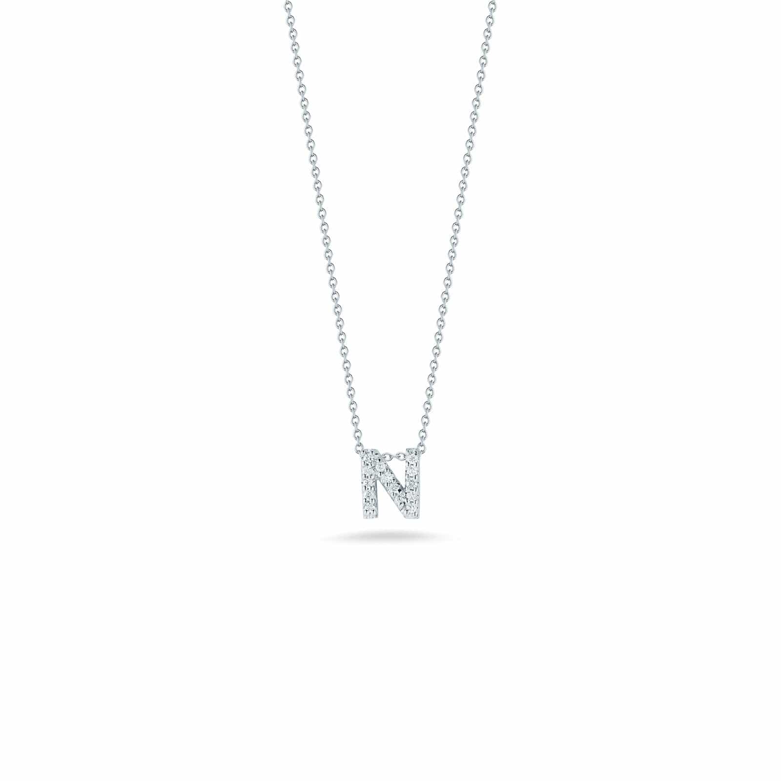 Tiny Treasures Initial Pendant - Roberto Coin- Golden Jewelry Watches Certified Diamonds