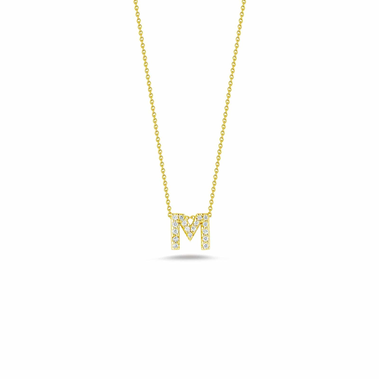 Tiny Treasures Initial Pendant - Roberto Coin- Golden Jewelry Watches Certified Diamonds
