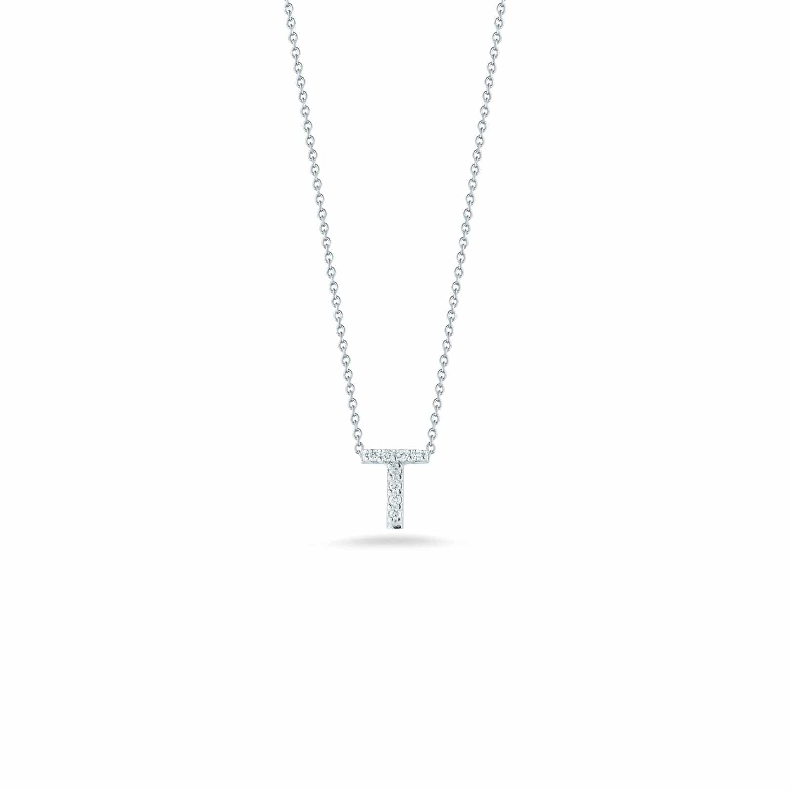 Tiny Treasures Initial Pendant - Roberto Coin- Golden Jewelry Watches Certified Diamonds