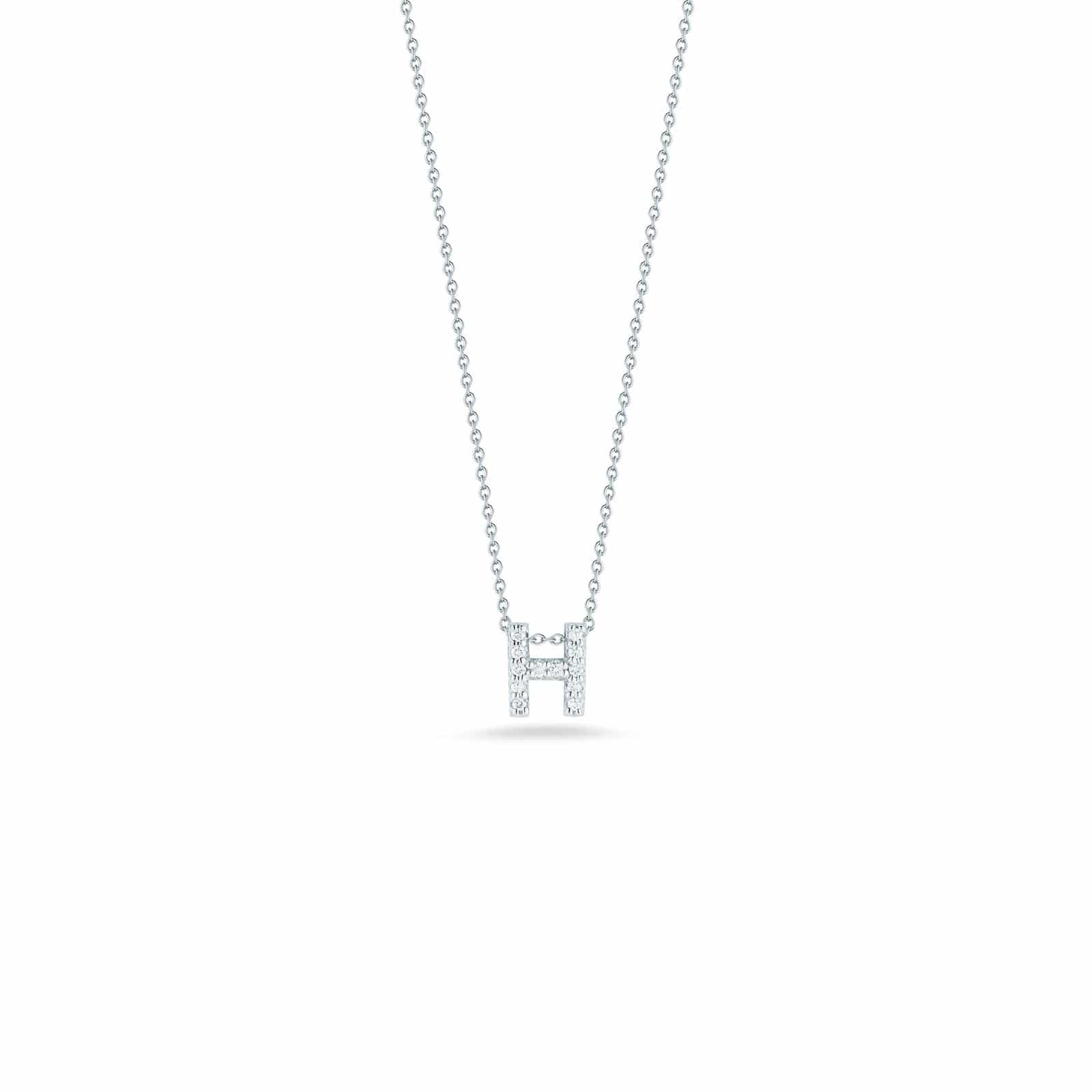 Tiny Treasures Initial Pendant - Roberto Coin- Golden Jewelry Watches Certified Diamonds