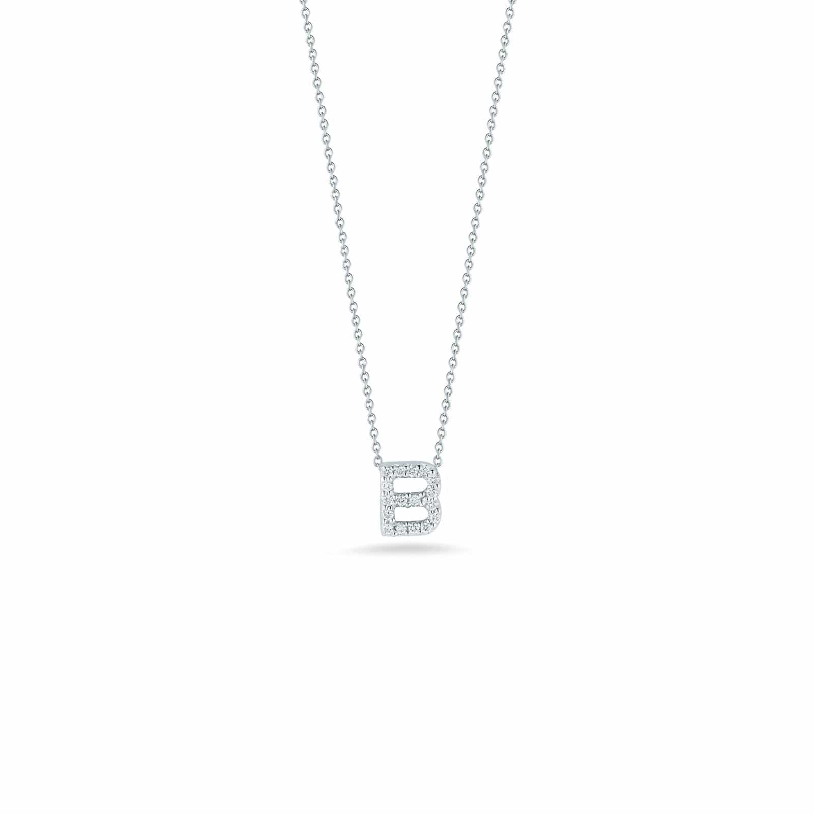 Tiny Treasures Initial Pendant - Roberto Coin- Golden Jewelry Watches Certified Diamonds