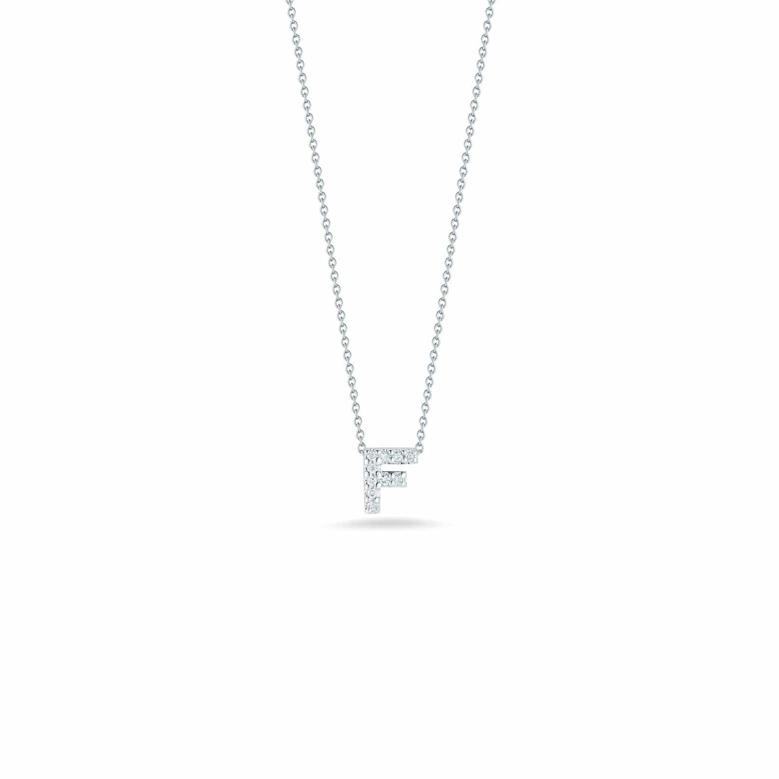 Tiny Treasures Initial Pendant - Roberto Coin- Golden Jewelry Watches Certified Diamonds