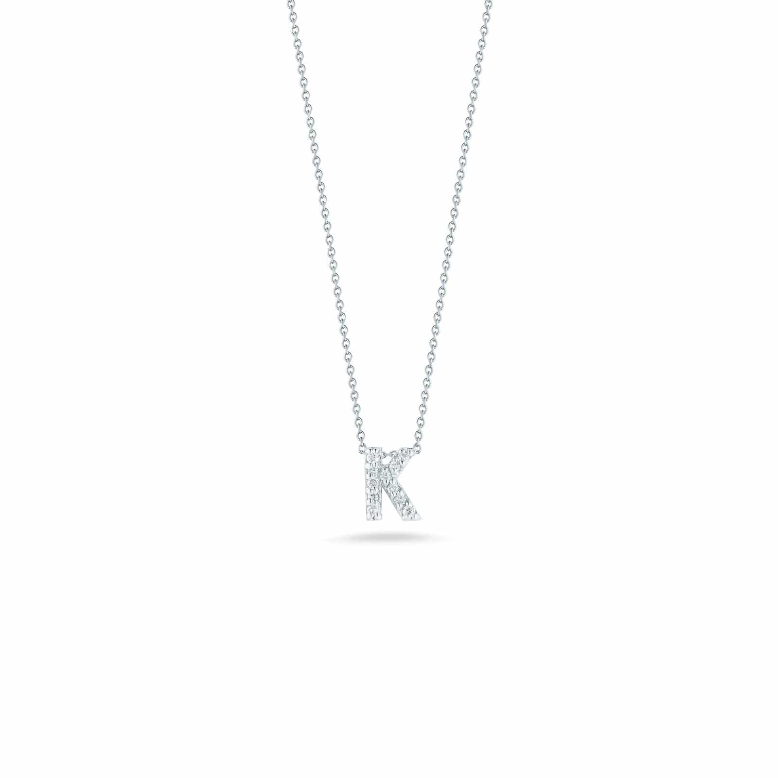 Tiny Treasures Initial Pendant - Roberto Coin- Golden Jewelry Watches Certified Diamonds