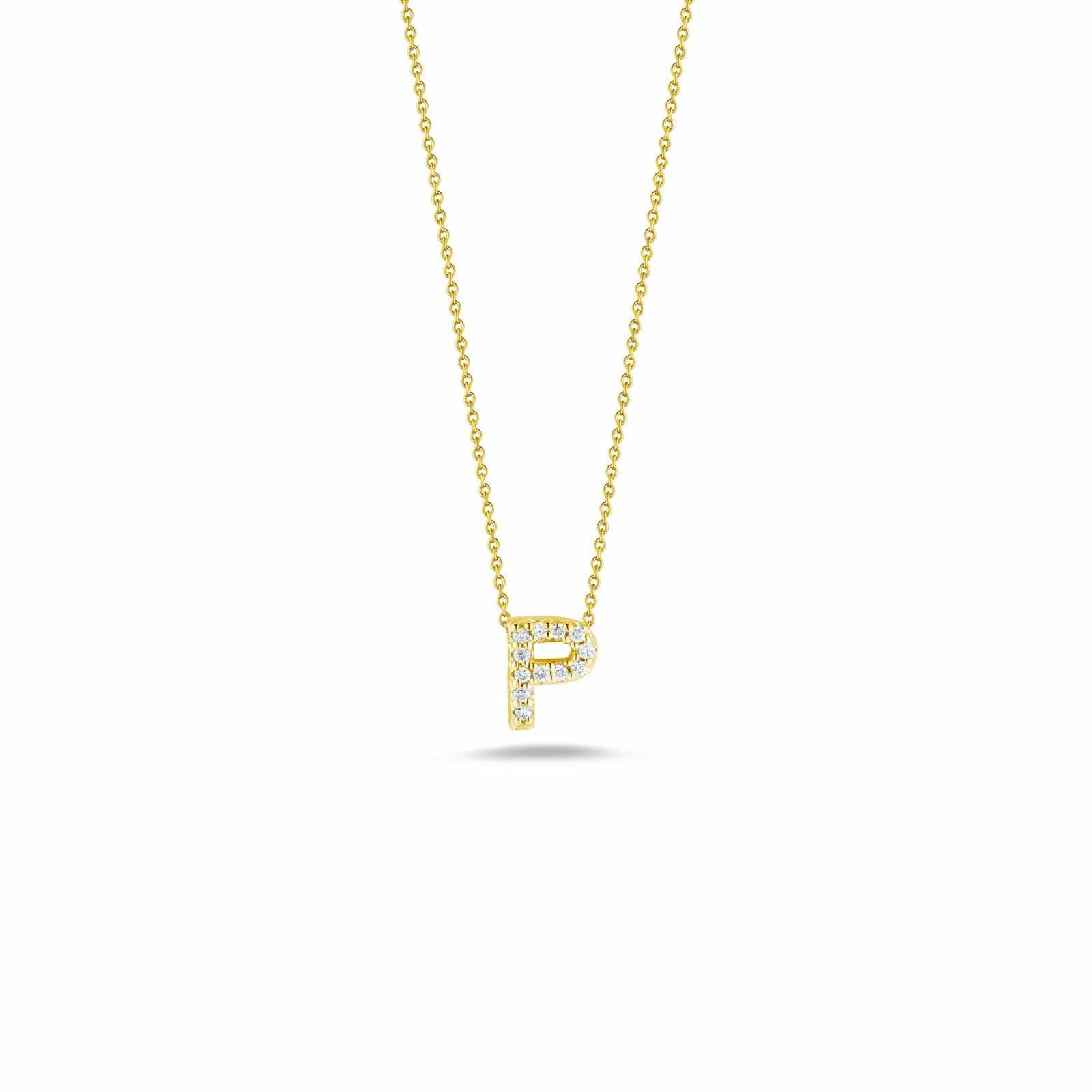 Tiny Treasures Initial Pendant - Roberto Coin- Golden Jewelry Watches Certified Diamonds
