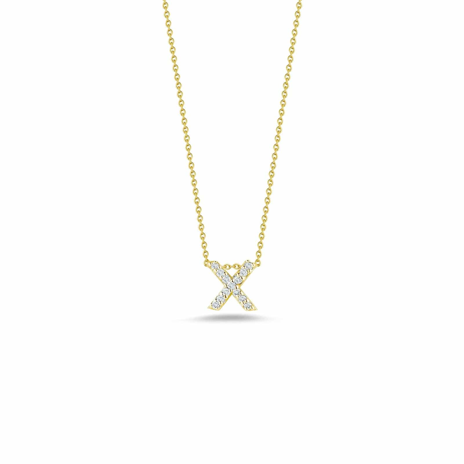 Tiny Treasures Initial Pendant - Roberto Coin- Golden Jewelry Watches Certified Diamonds