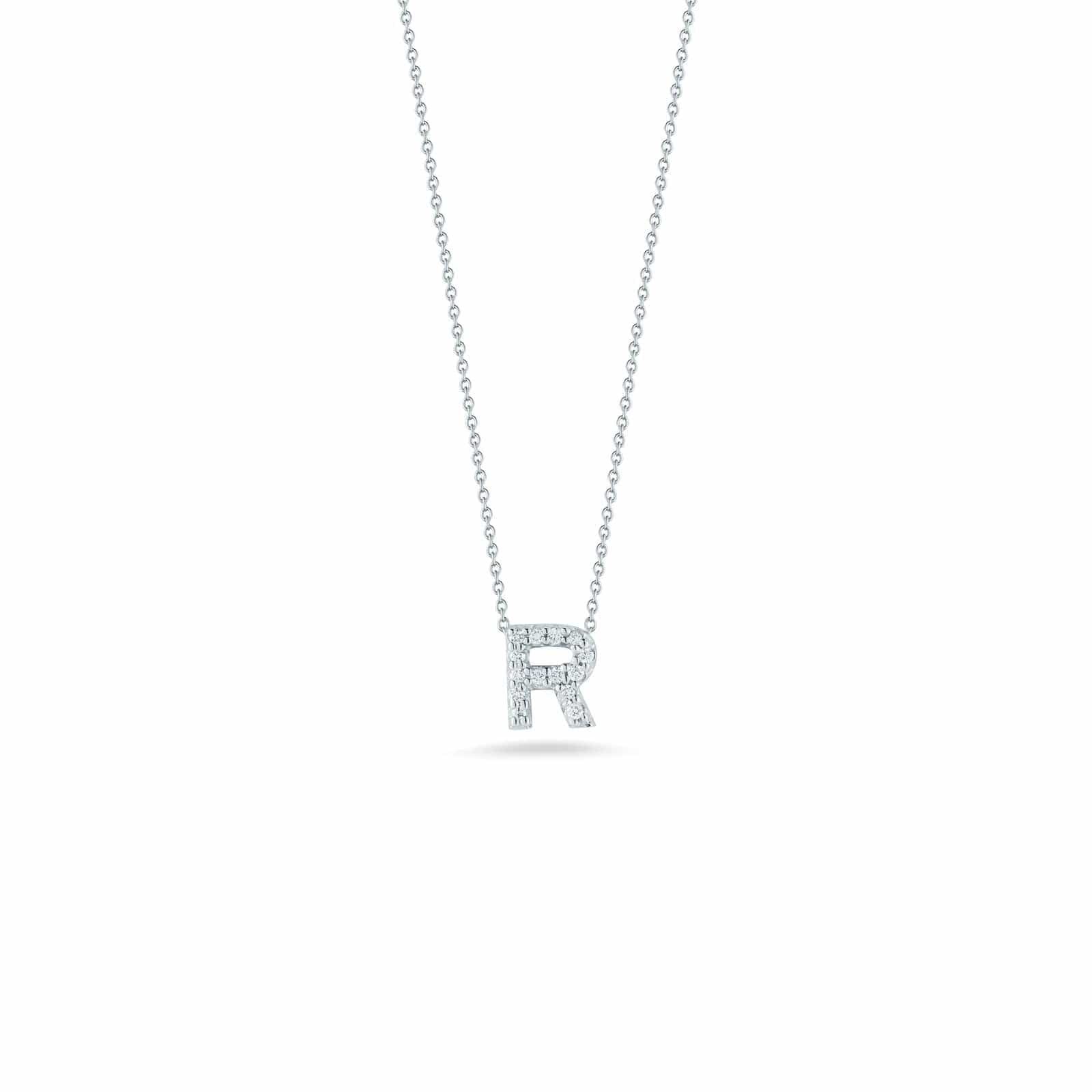 Tiny Treasures Initial Pendant - Roberto Coin- Golden Jewelry Watches Certified Diamonds