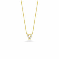 Tiny Treasures Initial Pendant - Roberto Coin- Golden Jewelry Watches Certified Diamonds