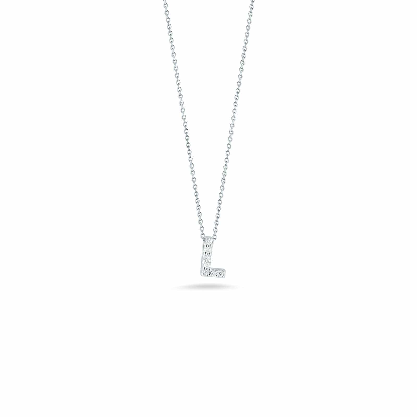 Tiny Treasures Initial Pendant - Roberto Coin- Golden Jewelry Watches Certified Diamonds