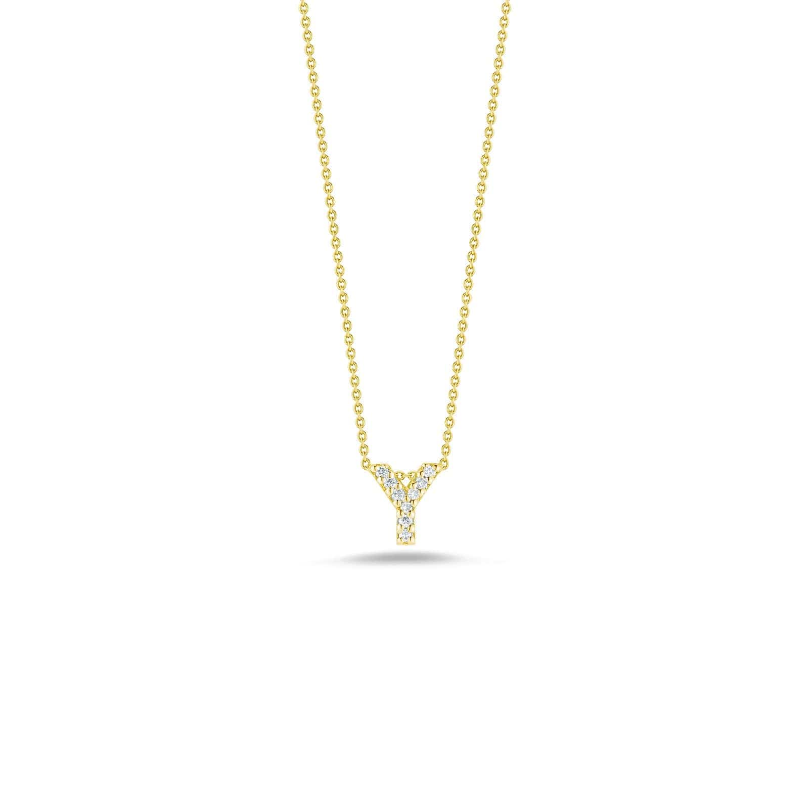 Tiny Treasures Initial Pendant - Roberto Coin- Golden Jewelry Watches Certified Diamonds