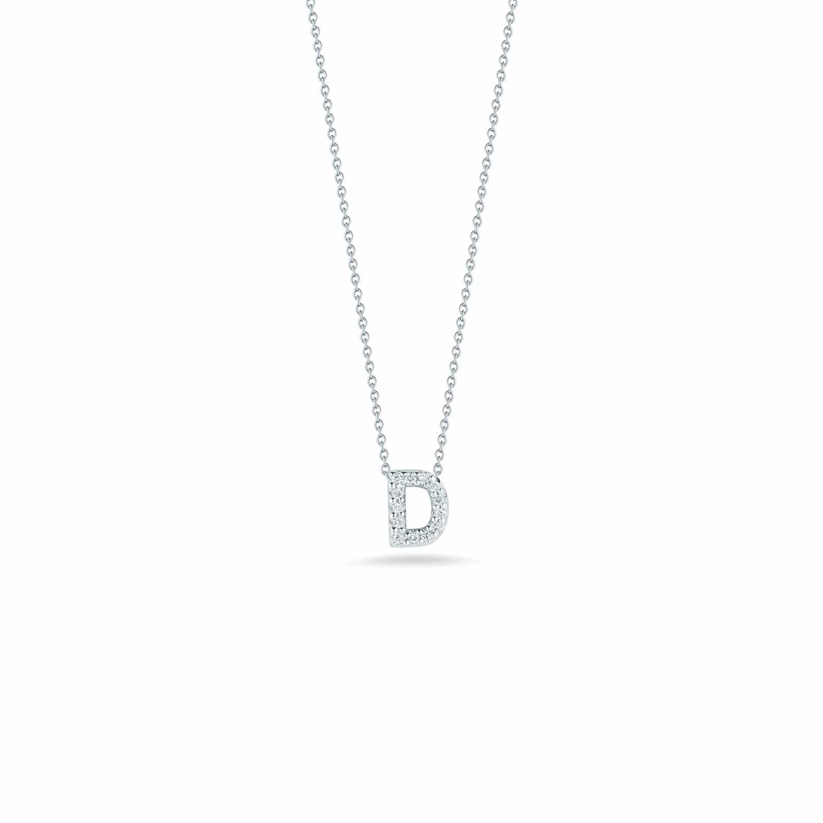 Tiny Treasures Initial Pendant - Roberto Coin- Golden Jewelry Watches Certified Diamonds