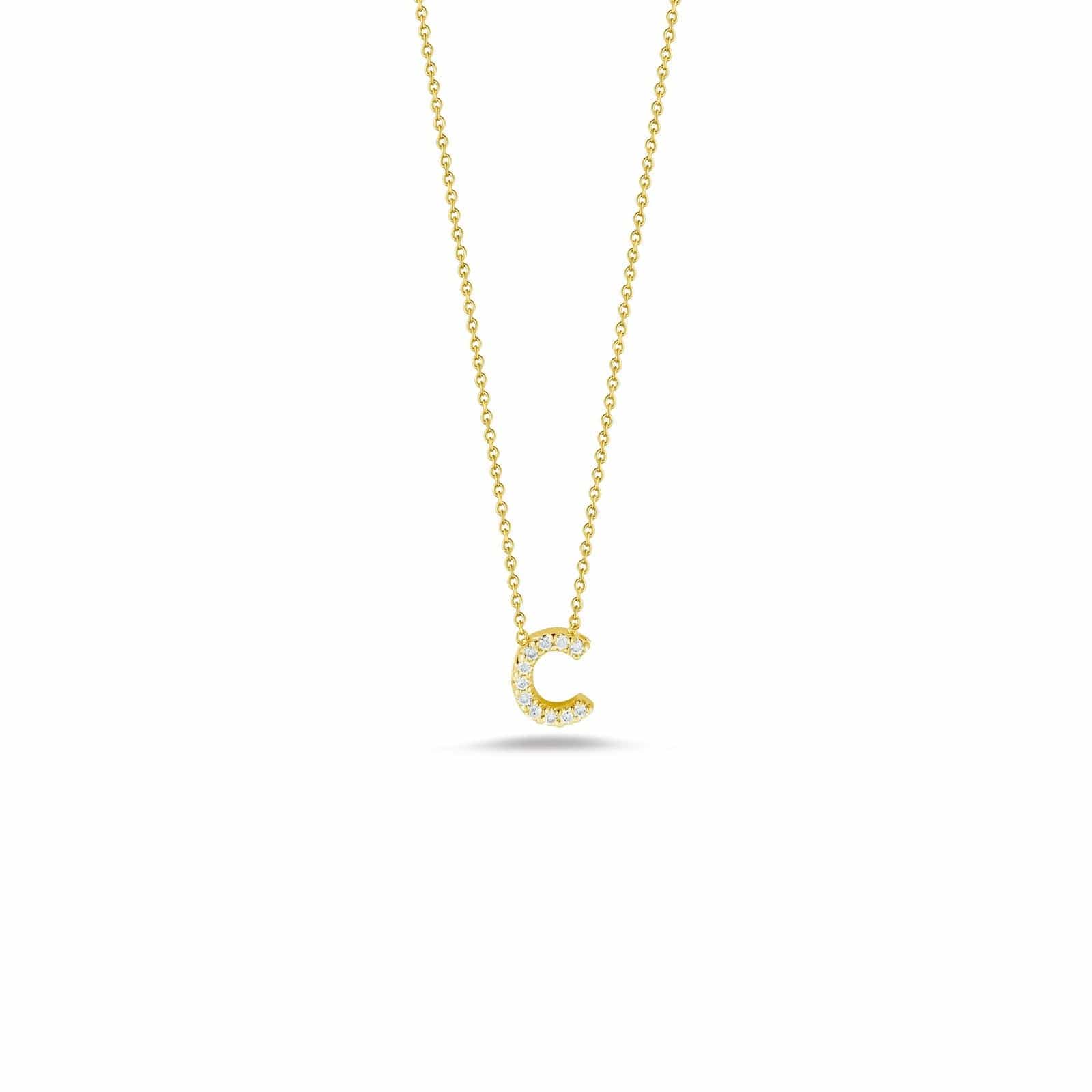 Tiny Treasures Initial Pendant - Roberto Coin- Golden Jewelry Watches Certified Diamonds