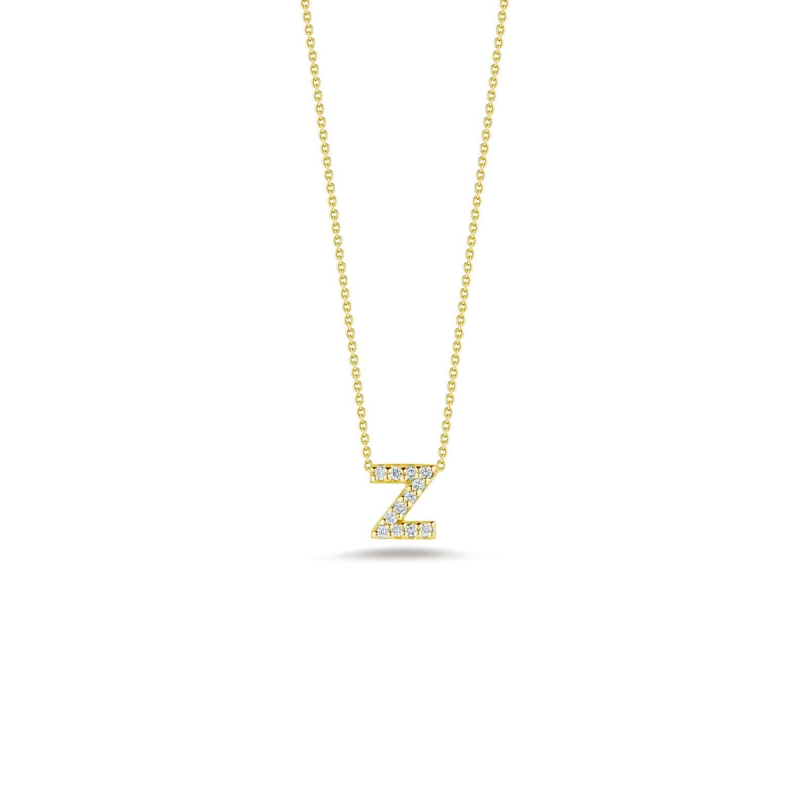 Tiny Treasures Initial Pendant - Roberto Coin- Golden Jewelry Watches Certified Diamonds