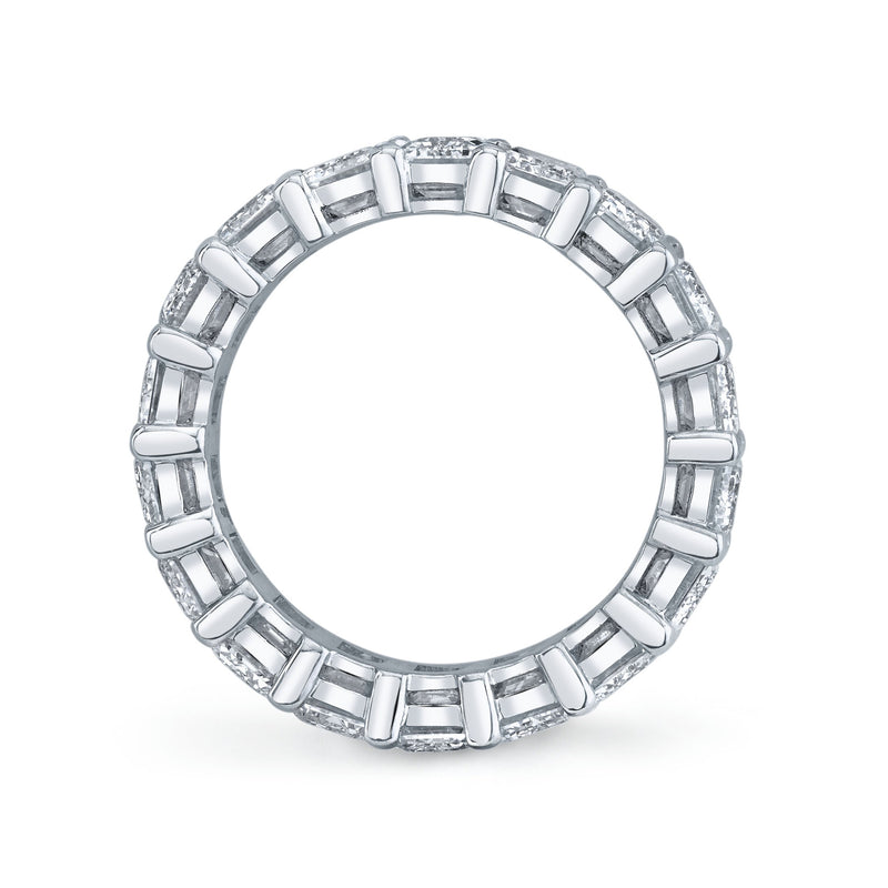Emerald Cut Diamond Eternity Band