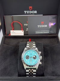 Tudor Black Bay Chrono Flamingo Blue 2025 79360N-0024