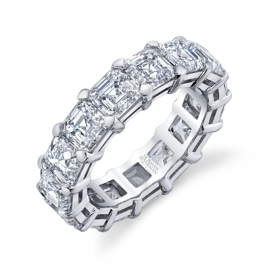 Eternity Asscher .60CT F/VS