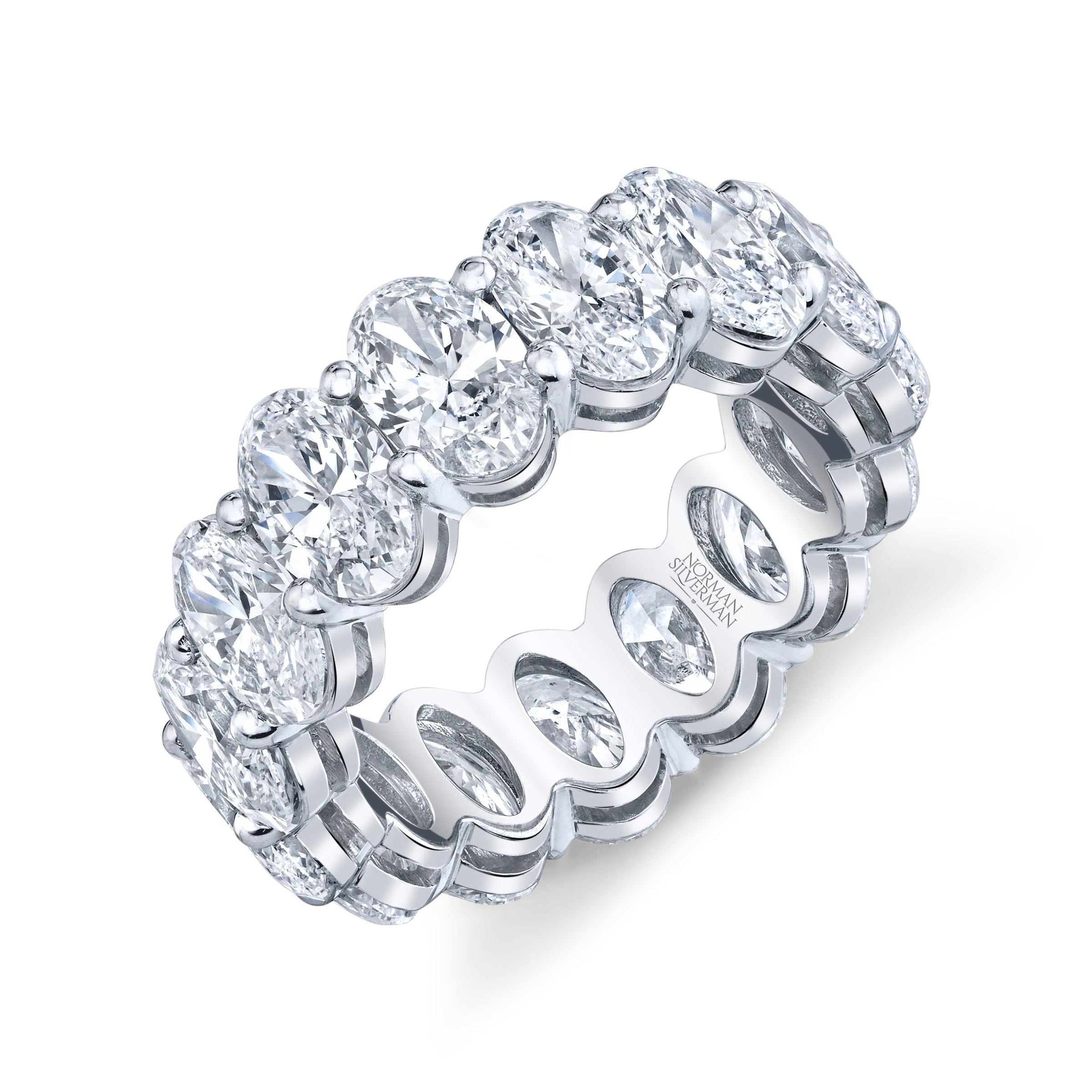 Eternity Oval .60CT F/VS