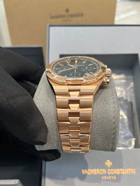 Vacheron Constantin Overseas Chronograph Rose Gold Green Dial 5520V/210R-B966