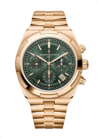 Vacheron Constantin Overseas Chronograph Rose Gold Green Dial 5520V/210R-B966