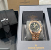 Vacheron Constantin Overseas Chronograph Rose Gold Green Dial 5520V/210R-B966