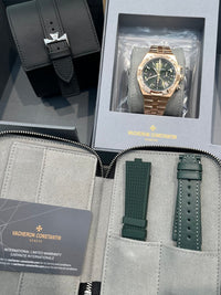Vacheron Constantin Overseas Chronograph Rose Gold Green Dial 5520V/210R-B966