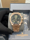 Vacheron Constantin Overseas Chronograph Rose Gold Green Dial 5520V/210R-B966
